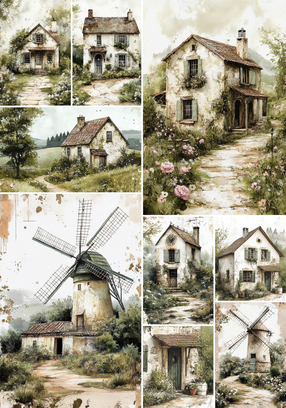 Green Countryside Paper