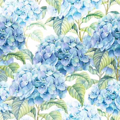 Blue Hydrangea Luncheon Napkins