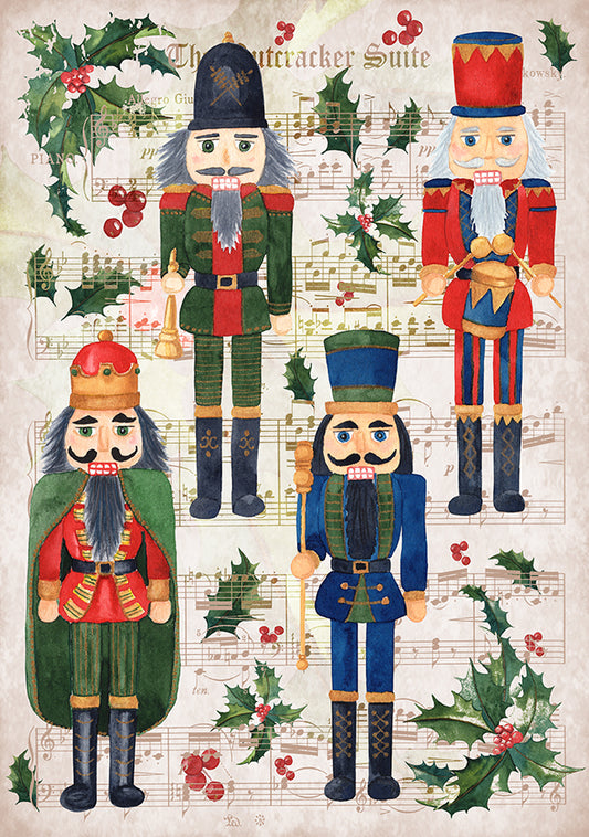 Nutcrackers Rice Paper