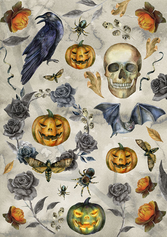 Scary Halloween Rice Paper