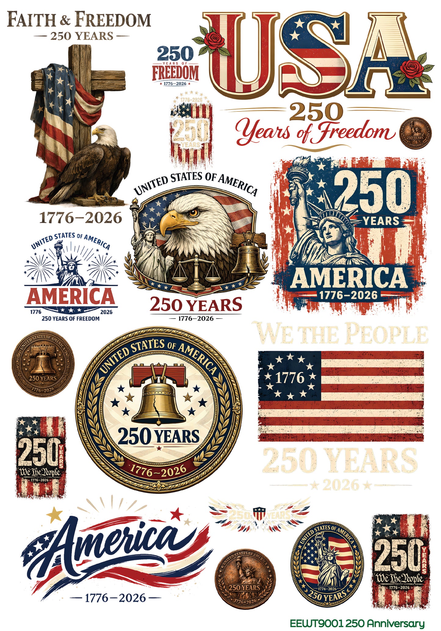 250 Anniversary - Wet Transfer Decals - LIMITED EDITION