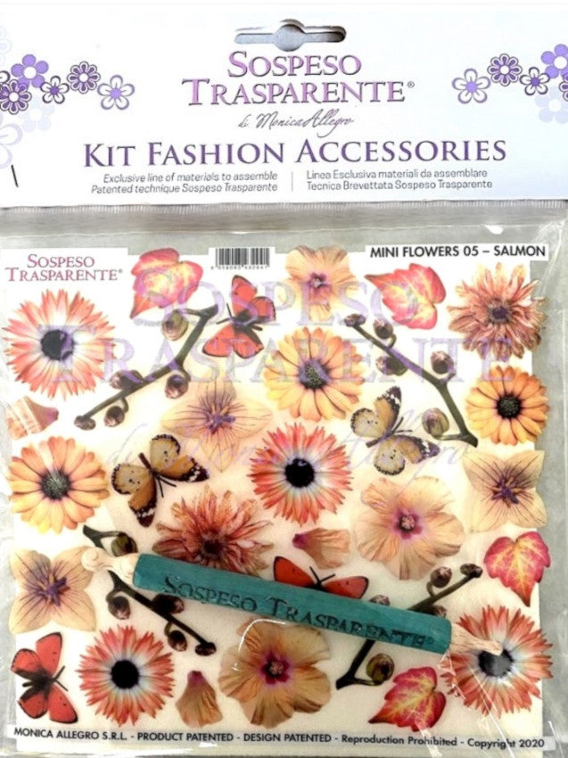 Orange Flowers - Kit Fashion Accessories