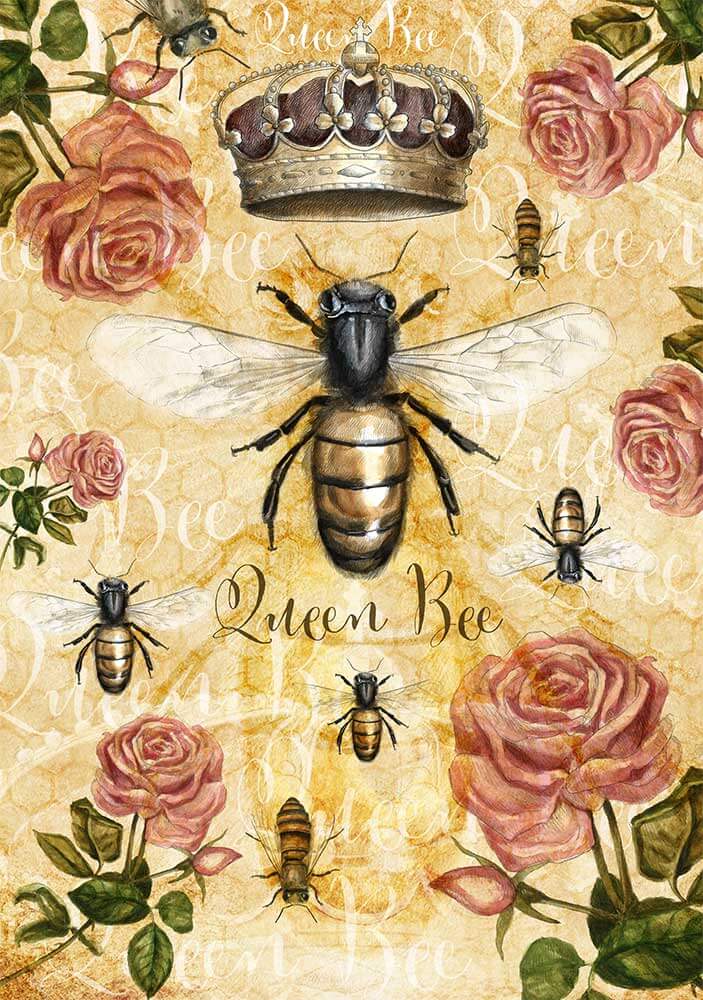 Queen Bee Rice Paper