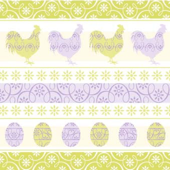 Pastel Easter Cocktail Napkins