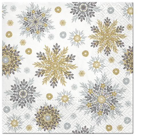 Snowflakes Luncheon Napkins