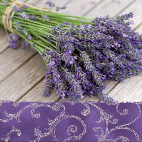 Bouquet of Lavender Luncheon Napkins