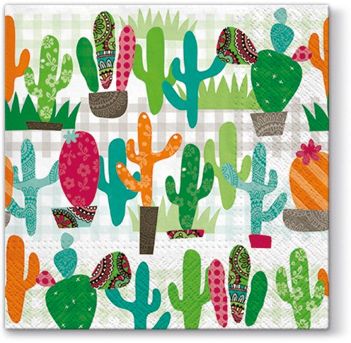 Cactus Garden Luncheon Napkins