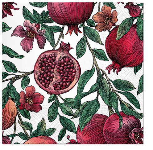 Pomegranate Cocktail Napkins