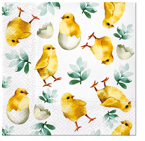 Chicken in Eggs Luncheon Napkins