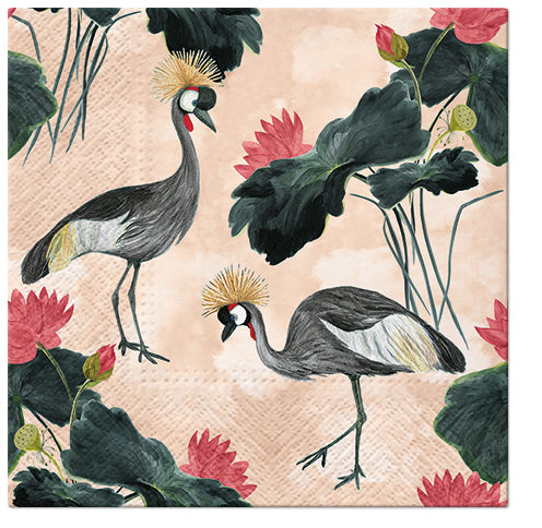 Cranes Luncheon Napkins