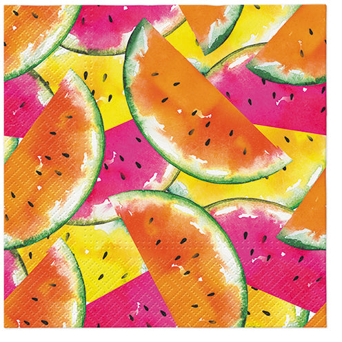 Summer Watermelon Luncheon Napkins