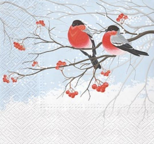 Bullfinches Luncheon Napkins