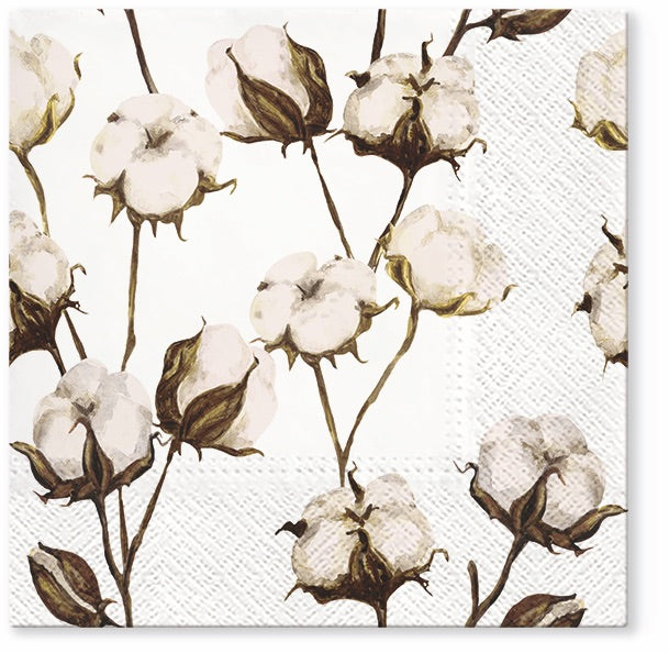 Cotton Branches Luncheon Napkins
