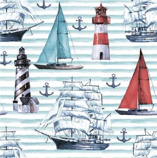 Sailing Luncheon Napkins