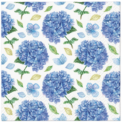 Hydrangea Pattern Luncheon Napkins