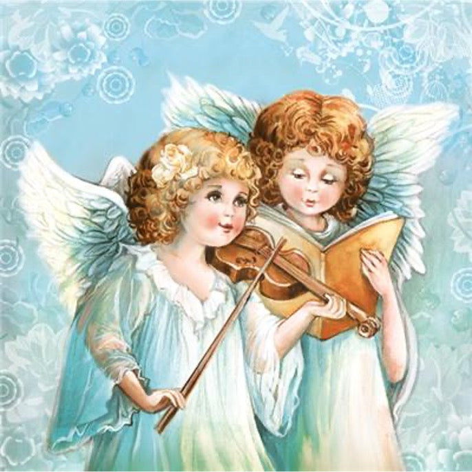 Singing Angels Luncheon Napkins