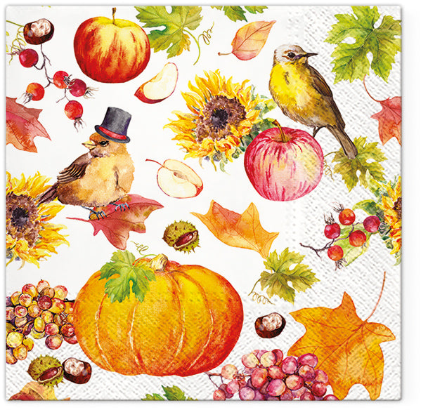 Pumpkin Land Luncheon Napkins