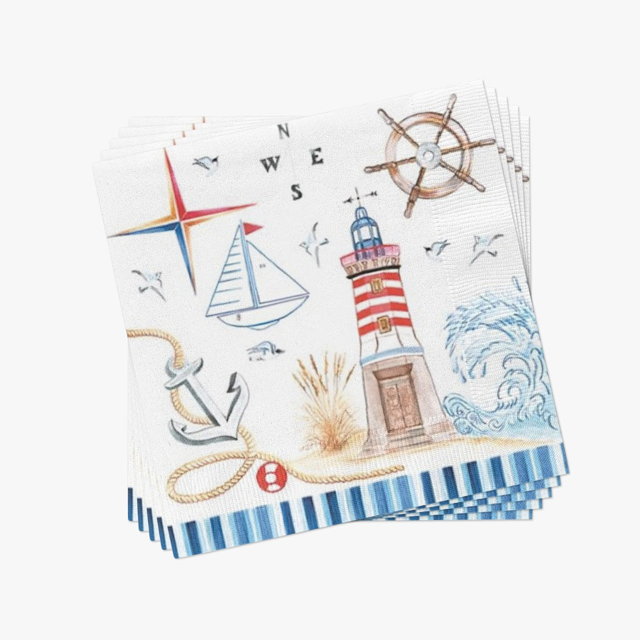 Seaside Luncheon Napkins